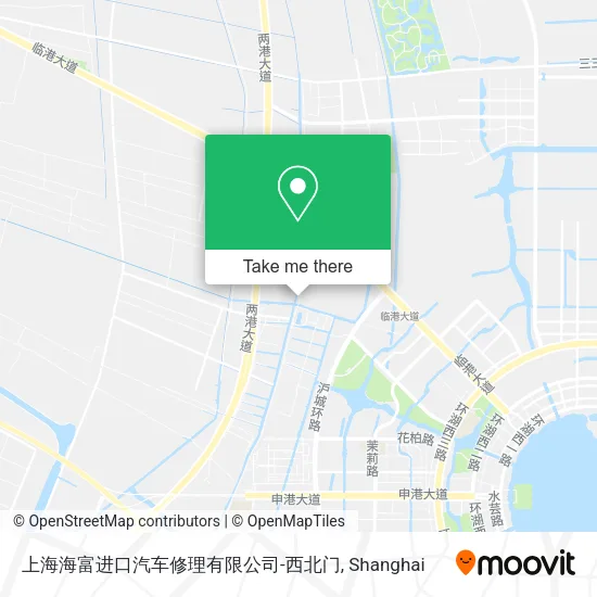 上海海富进口汽车修理有限公司-西北门 map