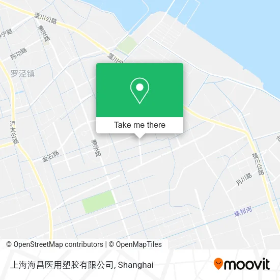 上海海昌医用塑胶有限公司 map
