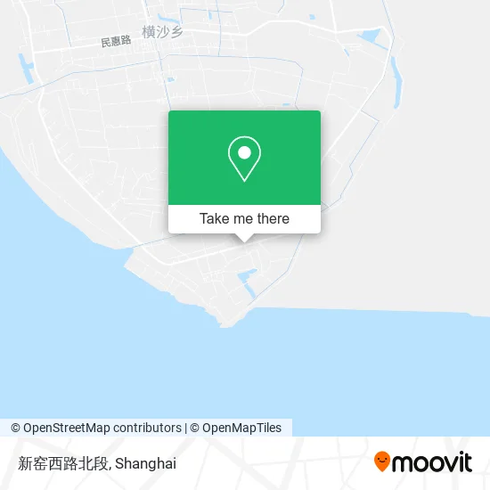 新窑西路北段 map