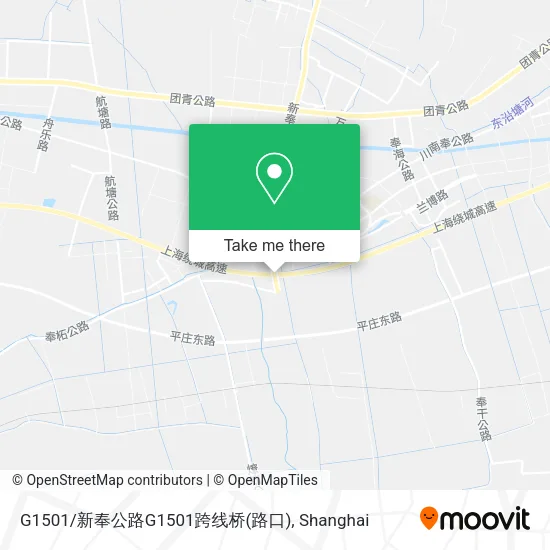 G1501/新奉公路G1501跨线桥(路口) map