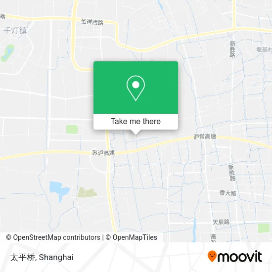 太平桥 map