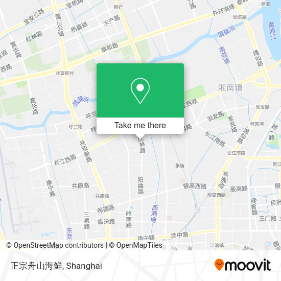 正宗舟山海鲜 map