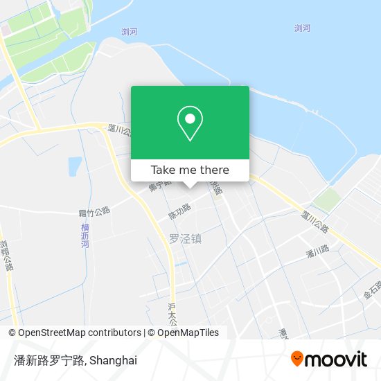 潘新路罗宁路 map