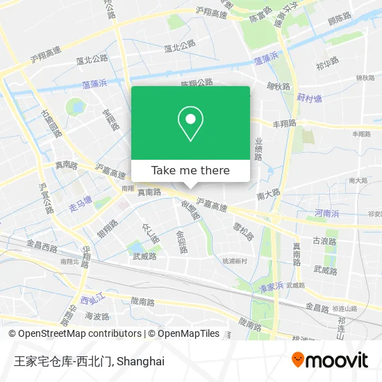 王家宅仓库-西北门 map