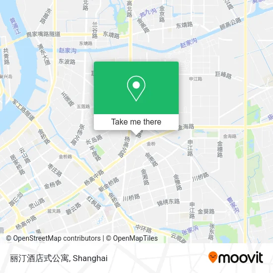 丽汀酒店式公寓 map
