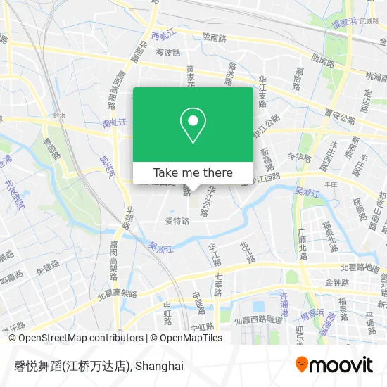 馨悦舞蹈(江桥万达店) map