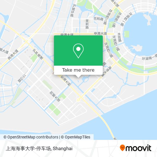 上海海事大学-停车场 map