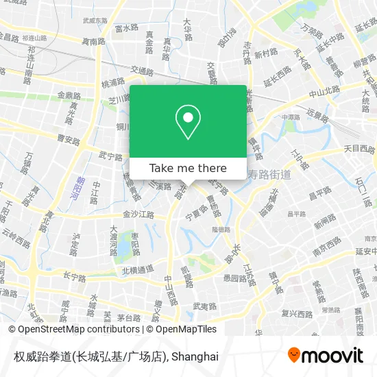 权威跆拳道(长城弘基/广场店) map