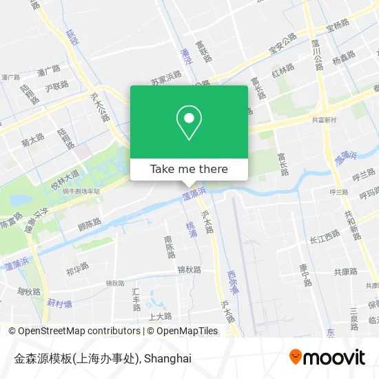 金森源模板(上海办事处) map