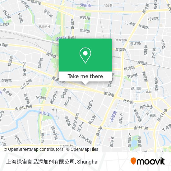上海绿宙食品添加剂有限公司 map