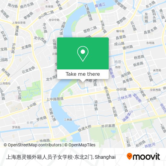 上海惠灵顿外籍人员子女学校-东北2门 map