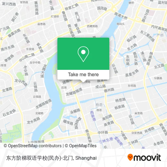 东方阶梯双语学校(民办)-北门 map