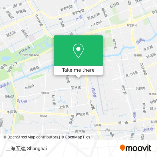 上海五建 map