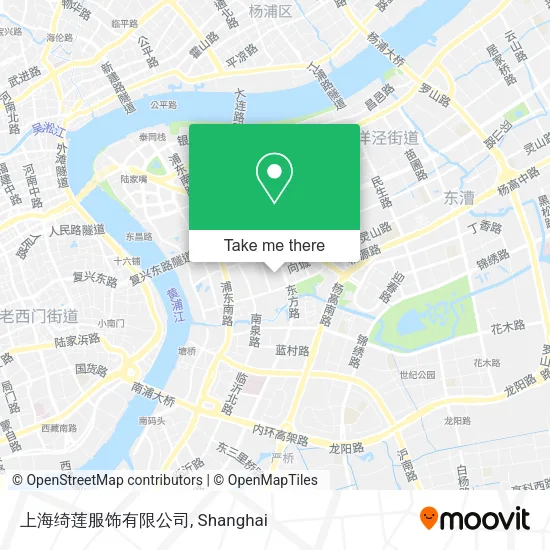 上海绮莲服饰有限公司 map
