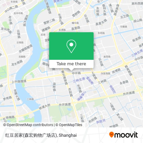 红豆居家(森宏购物广场店) map