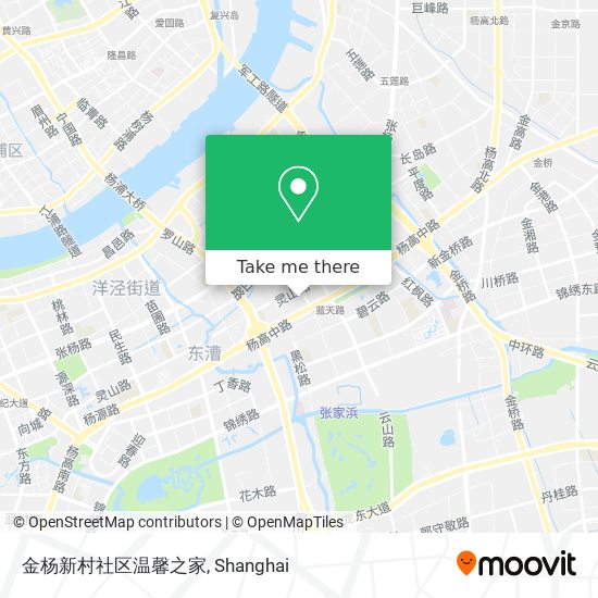 金杨新村社区温馨之家 map