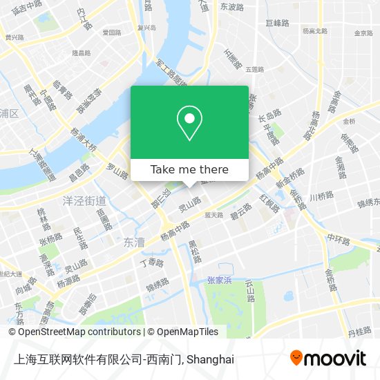上海互联网软件有限公司-西南门 map