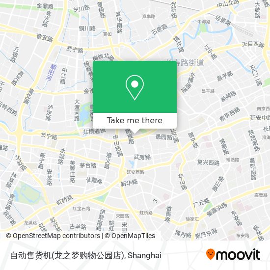 自动售货机(龙之梦购物公园店) map