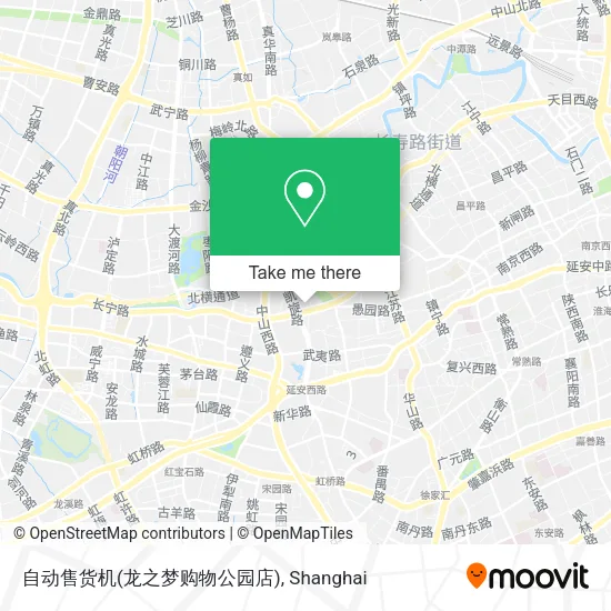 自动售货机(龙之梦购物公园店) map