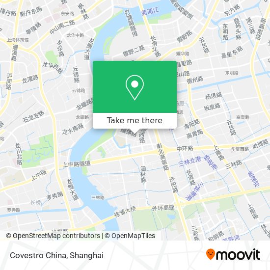 Covestro China map