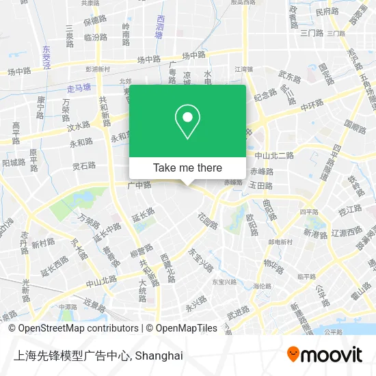 上海先锋模型广告中心 map