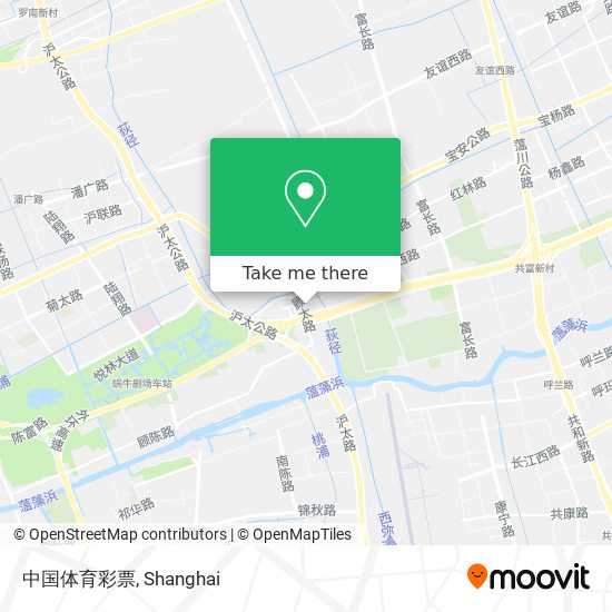 中国体育彩票 map