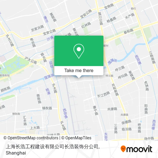 上海长浩工程建设有限公司长浩装饰分公司 map