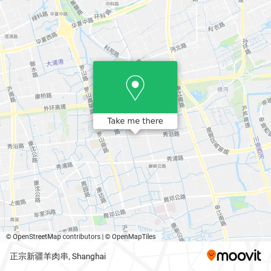 正宗新疆羊肉串 map