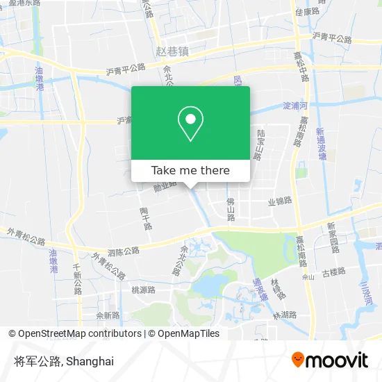 将军公路 map