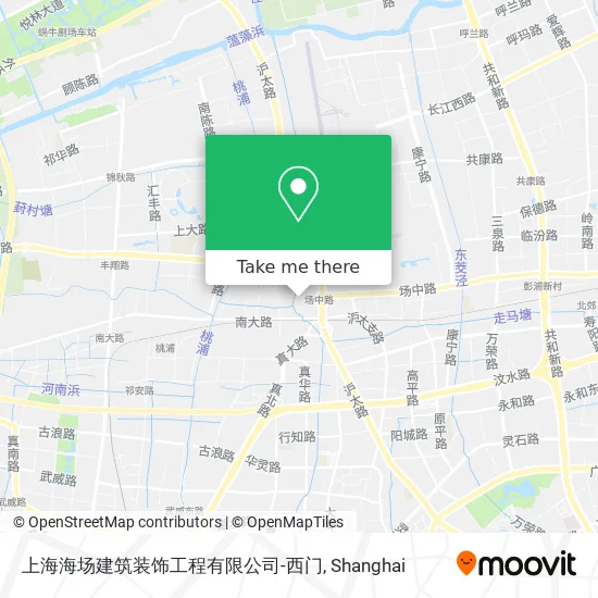 上海海场建筑装饰工程有限公司-西门 map