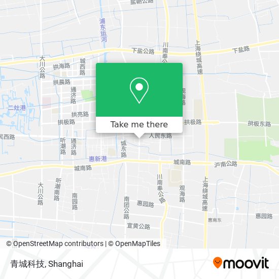 青城科技 map