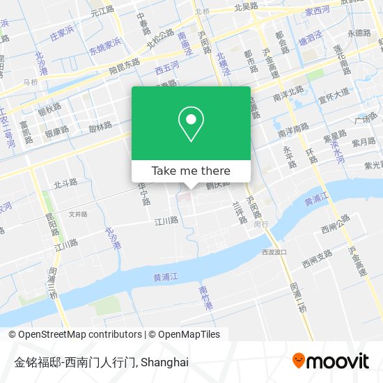 金铭福邸-西南门人行门 map