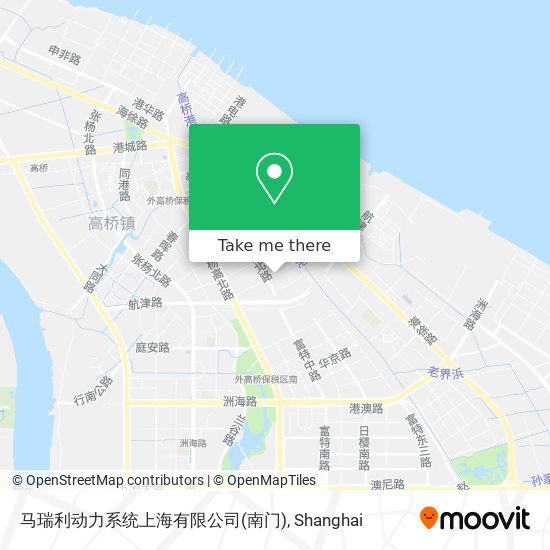 马瑞利动力系统上海有限公司(南门) map