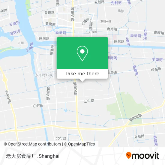 老大房食品厂 map