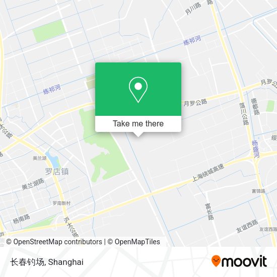 长春钓场 map