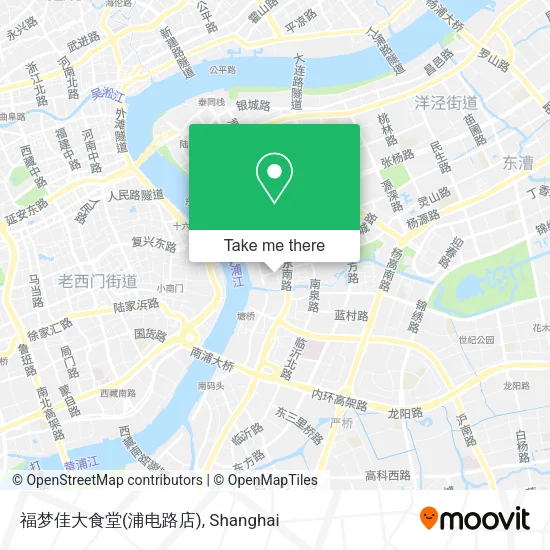 福梦佳大食堂(浦电路店) map