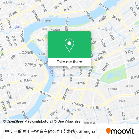 中交三航局工程物资有限公司(南泉路) map