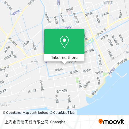 上海市安装工程有限公司 map