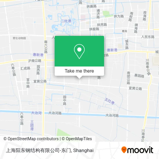 上海阳东钢结构有限公司-东门 map