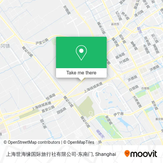 上海世海缘国际旅行社有限公司-东南门 map