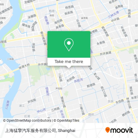 上海猛擎汽车服务有限公司 map