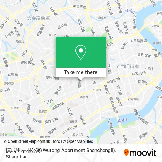 慎成里梧桐公寓(Wutong Apartment Shenchengli) map