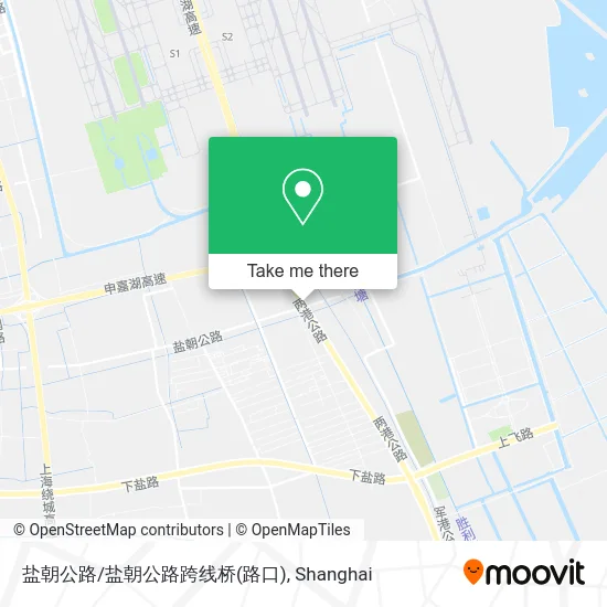 盐朝公路/盐朝公路跨线桥(路口) map