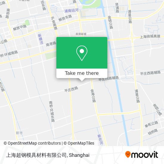 上海超钢模具材料有限公司 map