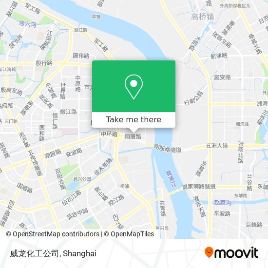 威龙化工公司 map
