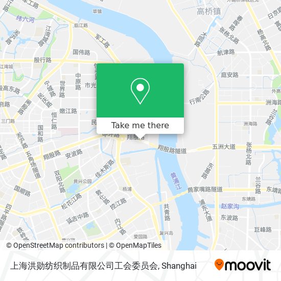 上海洪勋纺织制品有限公司工会委员会 map