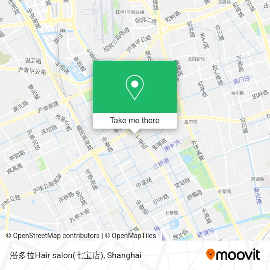 潘多拉Hair salon(七宝店) map