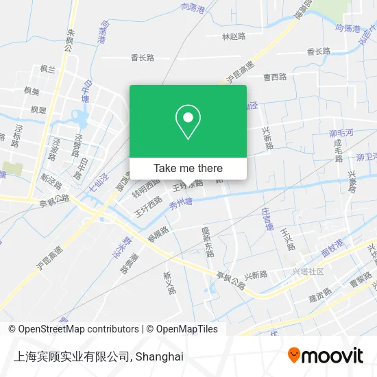 上海宾顾实业有限公司 map