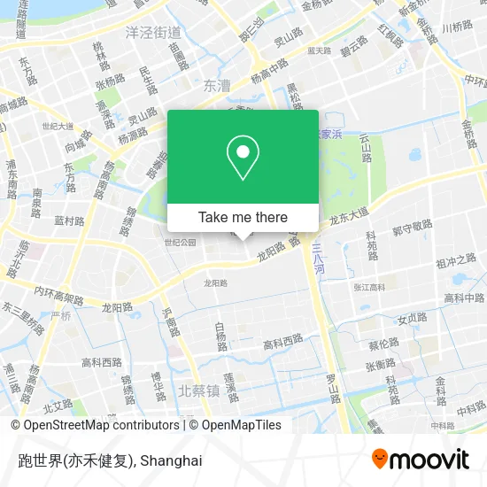 跑世界(亦禾健复) map