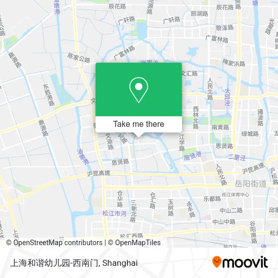 上海和谐幼儿园-西南门 map